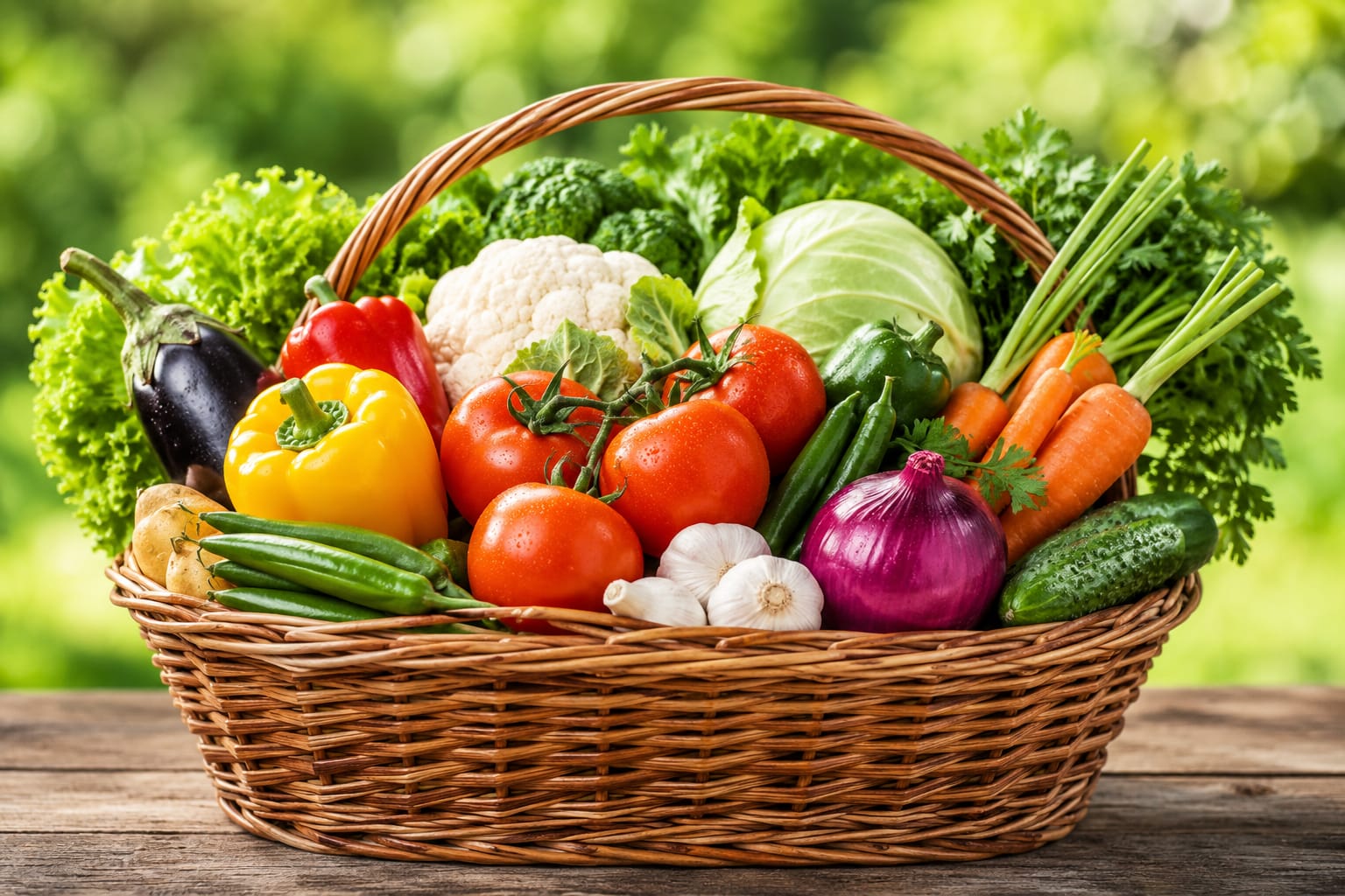 fresh vegetables