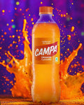 Campa cold drink.             orange flavour