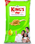 Kings refined soyabin oil 1L